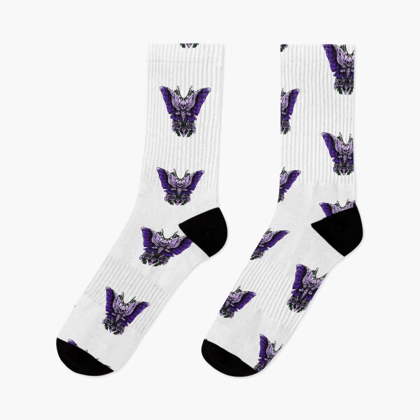 Item preview, Purple Butterfly Emoji Vintage Design designed and sold by Vaishnavi Deo.