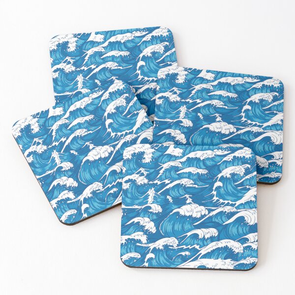 Item preview, Storm Waves Seamless Pattern designed and sold by bestoffers.