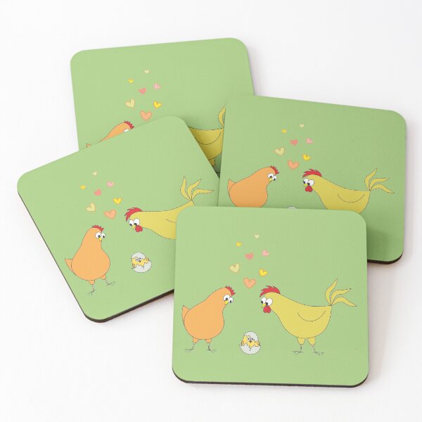 Item preview, Hen, cock and newborn chick designed and sold by Kabira77.