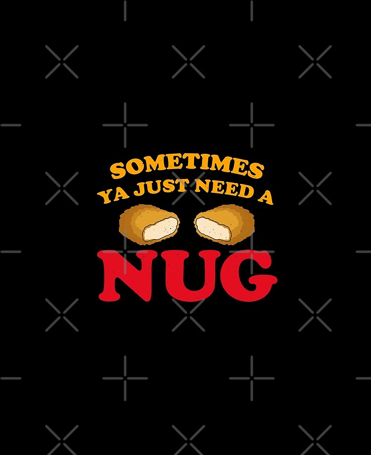 Nugs Not Drugs Funny Chicken Nuggets Fanny Pack by Abstraction World