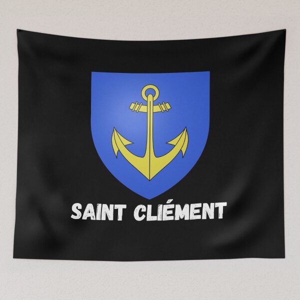 Item preview, Saint Clement Saint Cliément flag coat of arms designed and sold by mikoala50.