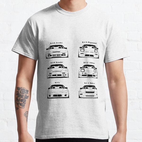 Shift Shirts Bang 4 Buck Nissan S13 Silvia 240SX Inspired Unisex T-Shirt Shift Shirts Bang 4 Buck Nissan S13 Silvia 240SX Inspired Unisex T-Shirt