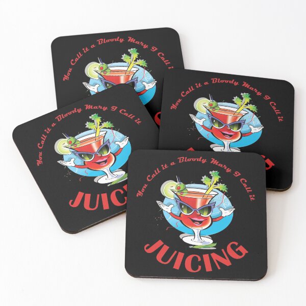 Item preview, You Call it a Bloody Mary - I Call it Juicing Design designed and sold by Paula Helit.