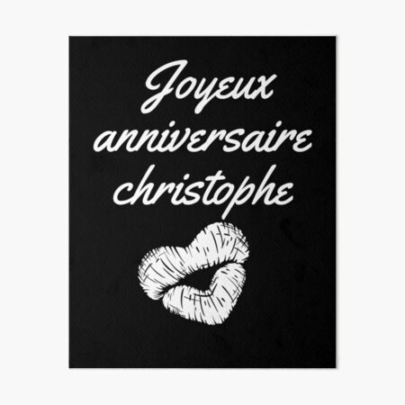 Christophe Art Board Prints Redbubble