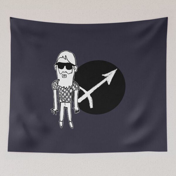 Item preview, Sagittarius Zodiac Man, Sagittarius Guy designed and sold by badlydrawnbabe.