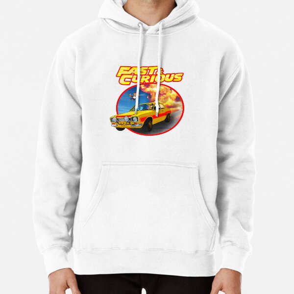 Fast & The Furious Franchise Graphic Print Design Men's Heather Grey  Hoodie-Small