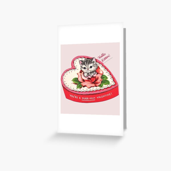 Hi Sugar Let's Be Valentine's Vintage Valentine's Day Card Greeting Card  for Sale by Bellathewilde