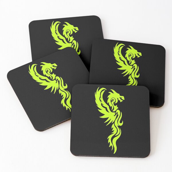 Item preview, GREEN TRIBAL DRAGON designed and sold by THE AMERICAN TEEVANGELIST.
