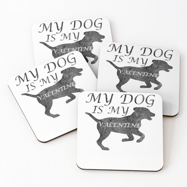 Item preview, My valentine dog is my valentine's day dog designed and sold by DerNerd.