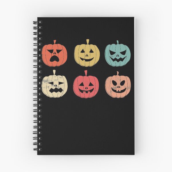 Item preview, Vintage Halloween Pumpkin Faces Retro designed and sold by majuga.