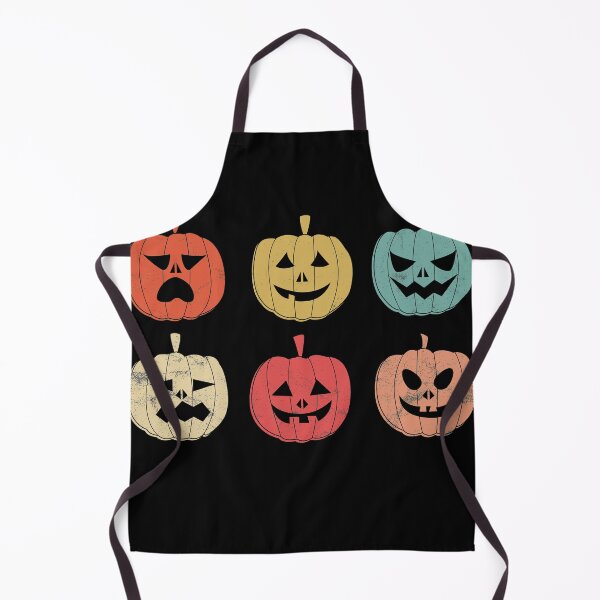 Item preview, Vintage Halloween Pumpkin Faces Retro designed and sold by majuga.