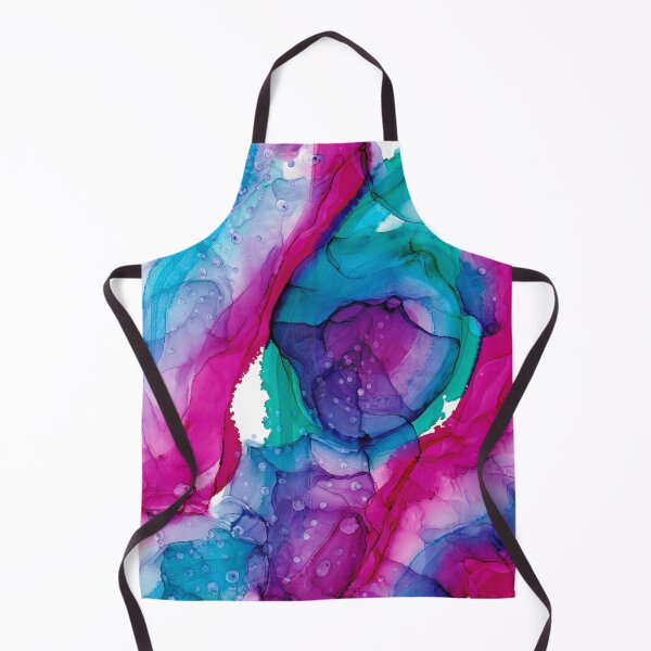 Item preview, Pink Purple Blue Abstract 2121 Alcohol Ink Painting by Herzart designed and sold by herzart.