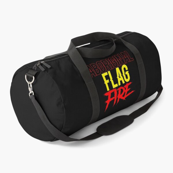 Item preview, Aboriginal Flag Fire designed and sold by ayyoubdz.