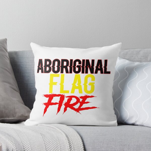 Item preview, Aboriginal Flag Fire designed and sold by ayyoubdz.