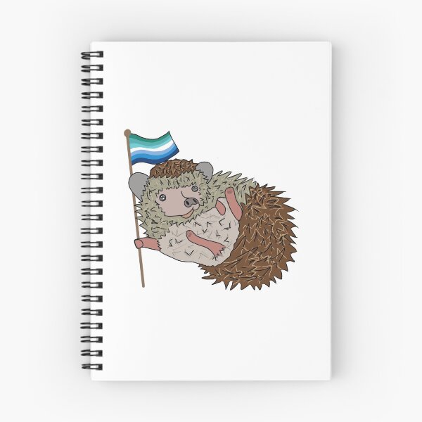Item preview, NBLM MLM MLNB pride flag hedgehog  designed and sold by Marshaisvibing.