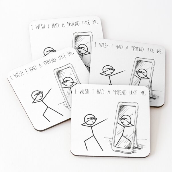 Item preview, I Wish I Had A Friend Like Me designed and sold by Artcapturingart.
