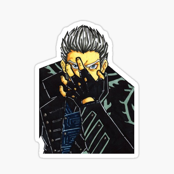 Vergil Sticker for Sale by elya dead