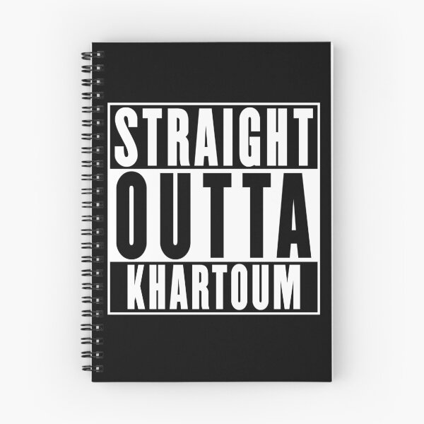 Item preview, Straight Outta Khartoum designed and sold by RandomStuffShop.