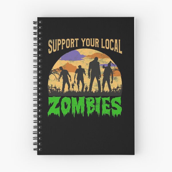 Item preview, Support your local zombies - Funny Halloween designed and sold by majuga.