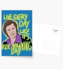 Rex Manning Day Postcards