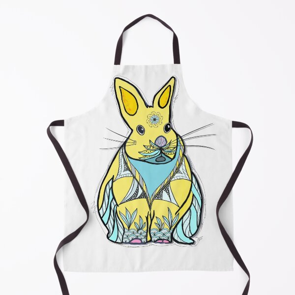 Item preview, Bunny in zentangleartist doodles designed and sold by sueshorman.