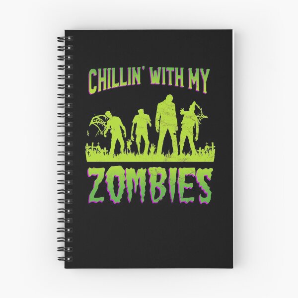 Item preview, Chillin With My Zombies  - Funny Halloween Zombie designed and sold by majuga.