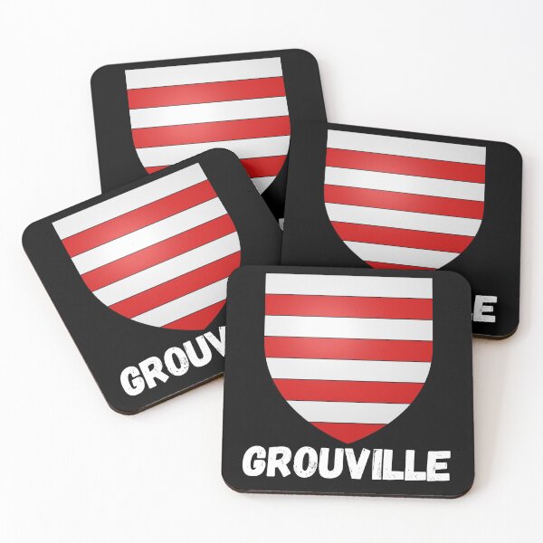 Item preview, Grouville coat of arms flag designed and sold by Original1977.