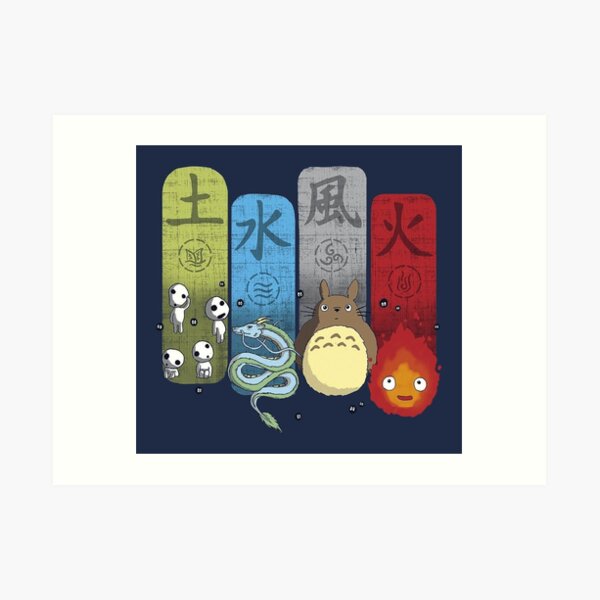 Four Art Print