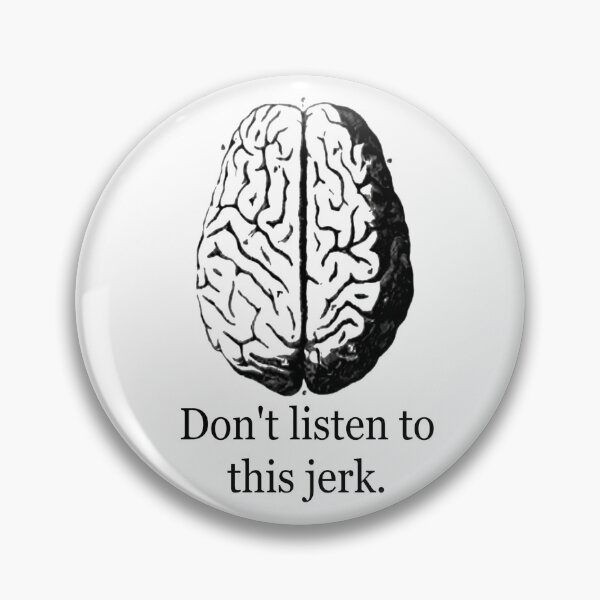 Item preview, Don't Listen To This Jerk designed and sold by BlueSpecsStudio.