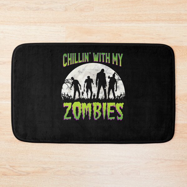 Item preview, Funny Halloween - Chillin With My Zombies designed and sold by majuga.