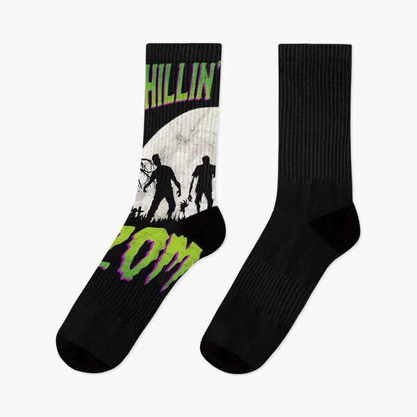 Item preview, Funny Halloween - Chillin With My Zombies designed and sold by majuga.