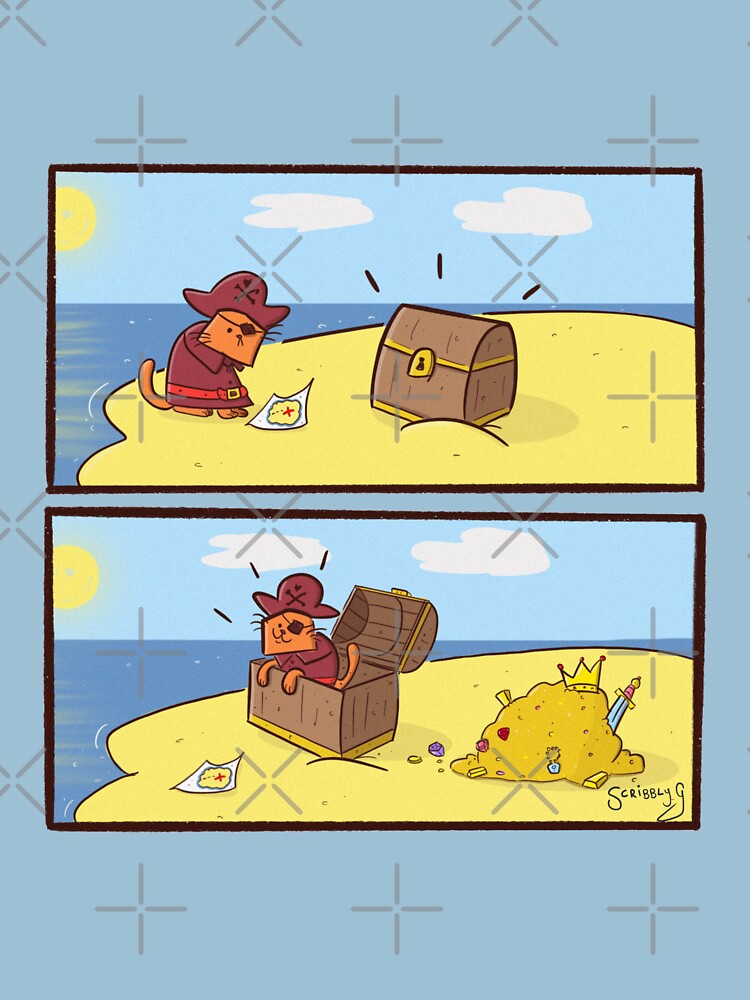 Scribbly G Pirate Kitty Comic by Scribblyg