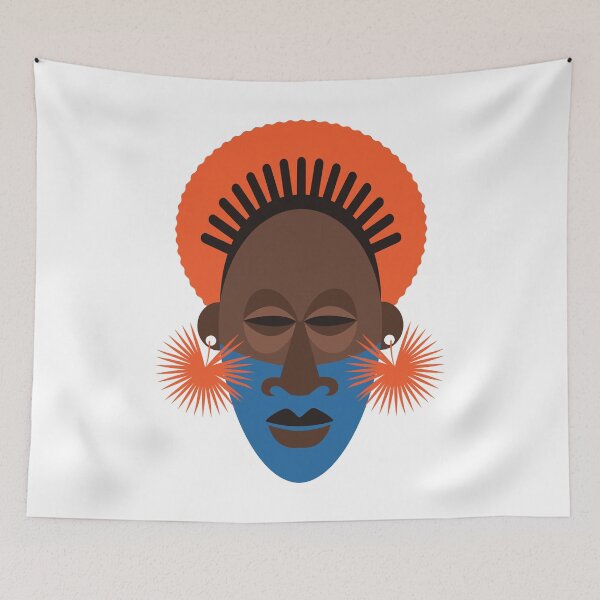 Item preview, Tribal Afrocentric Ethnic Mask designed and sold by Inogitna Designs.
