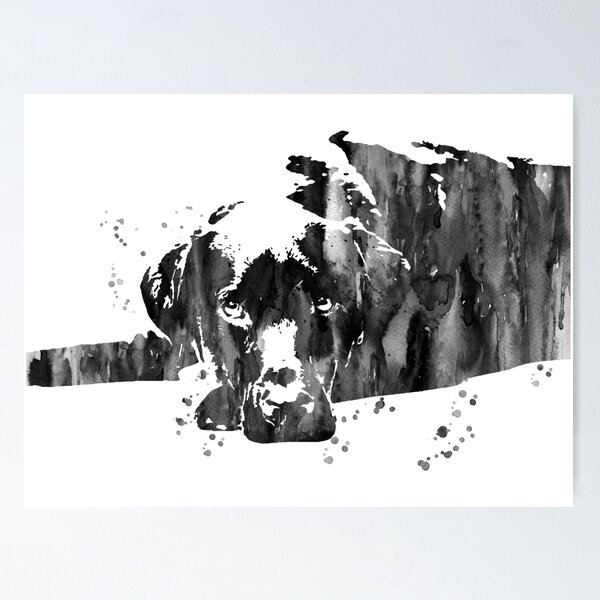 Item preview, Labrador, Labrador art, retriever, watercolor Labrador designed and sold by Rosaliartbook.
