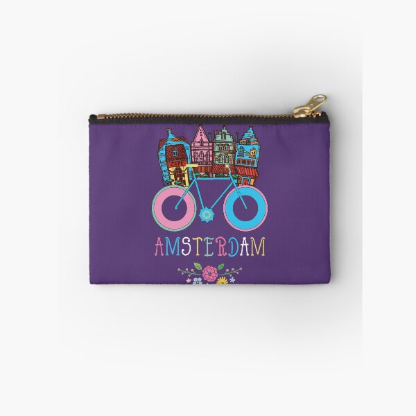 Item preview, Floral Amsterdam Netherlands Bike Souvenir designed and sold by MrEddie10.