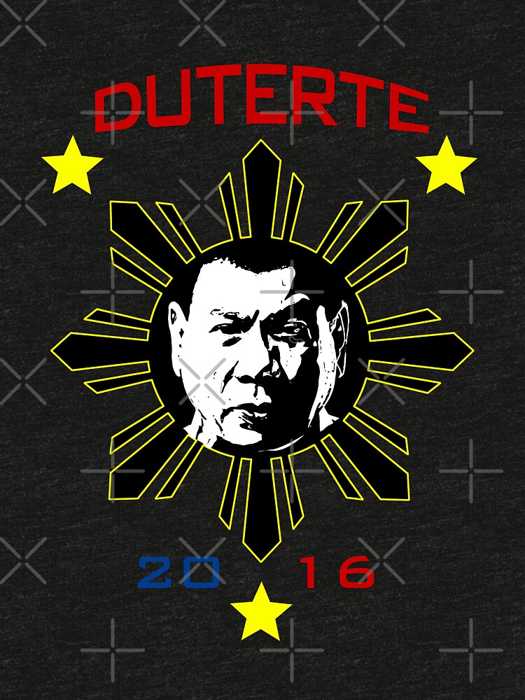 duterte logo t shirt design