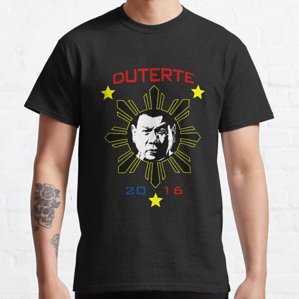 duterte logo t shirt design