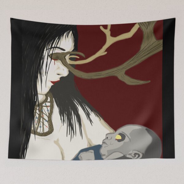 Item preview, Demon mother and child designed and sold by RagnarBollason.