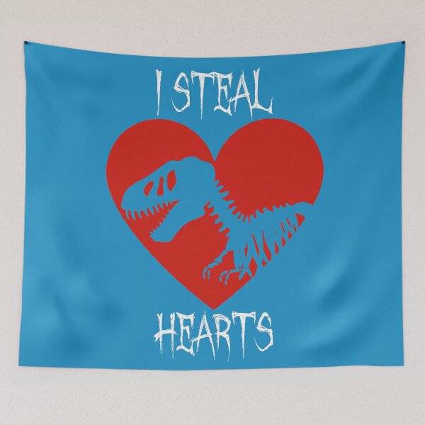 Item preview, I Steal Hearts Funny Valentine's Day Quote Gift designed and sold by kayodeDesign.
