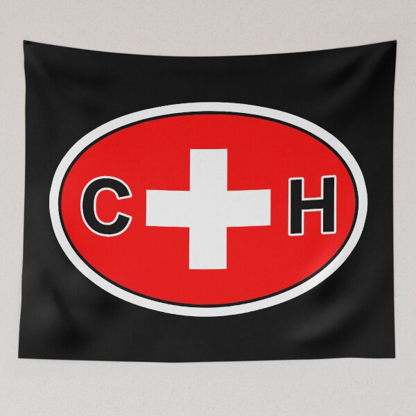 Item preview, Swiss Civil Flag Gifts, Masks, Stickers & Products (GF) designed and sold by mpodger.