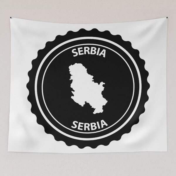 Item preview, Serbia stamp designed and sold by Danler.