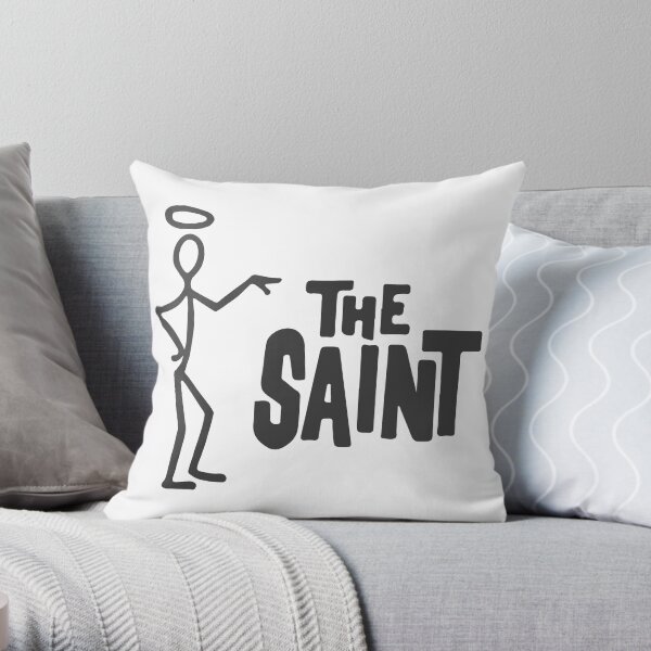 The Saint Throw Pillow