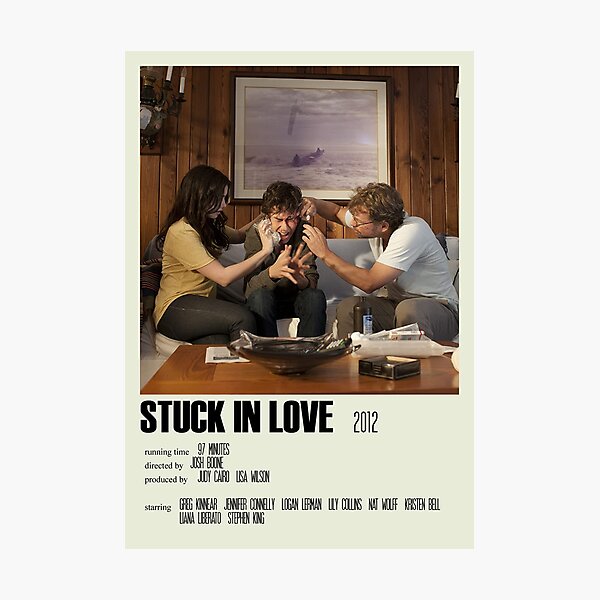Stuck in Love Alternative Poster Art Movie Large (2) Photographic Print