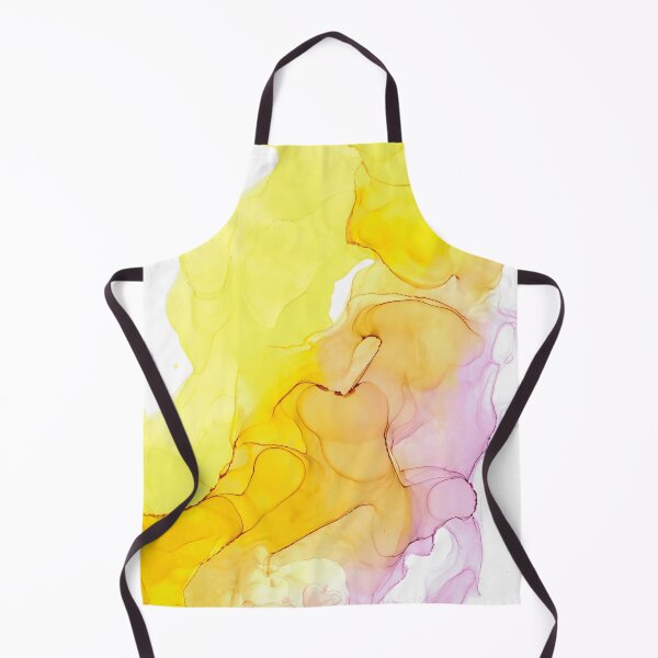 Item preview, Pink, Orange, and Yellow Abstract 2121 Alcohol Ink Painting by Herzart designed and sold by herzart.