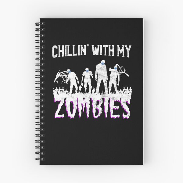 Item preview, Chillin with my zombies - Funny Zombie Halloween designed and sold by majuga.