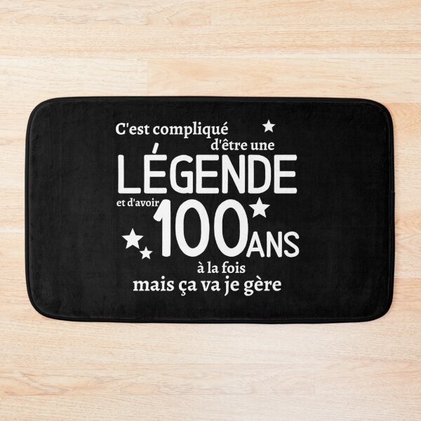 Item preview, Be a legend and be 100 years old, a gift of humor designed and sold by TeeJfm.