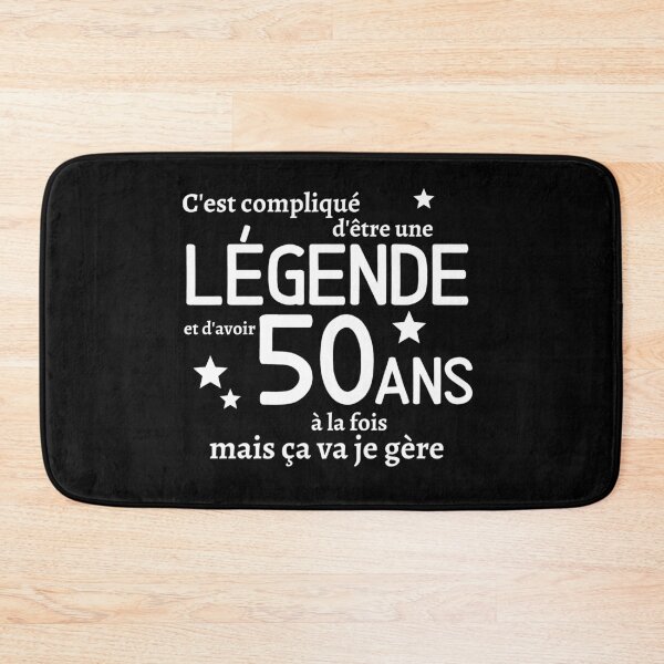 Item preview, To be a legend and to be 50 years old gift of humor designed and sold by TeeJfm.