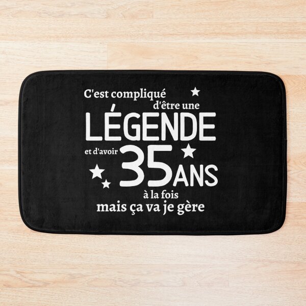Item preview, To be a legend and to be 35 years old gift of humor designed and sold by TeeJfm.