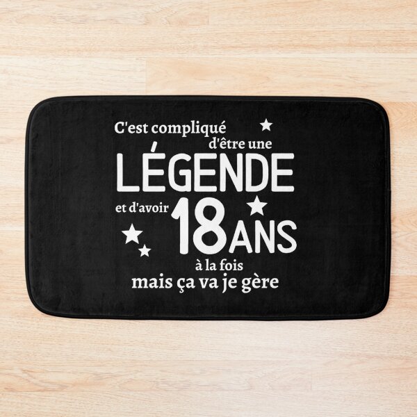Item preview, Being a legend and being 18 as a gift of humor designed and sold by TeeJfm.