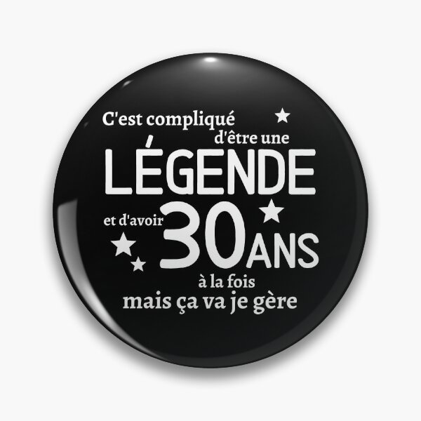 Item preview, To be a legend and to be 30 years old gift of humor designed and sold by TeeJfm.